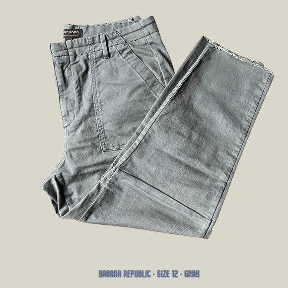 Banana Republic Pants - Banana Republic - Gray Pants - size 12 - 0137LR-5
